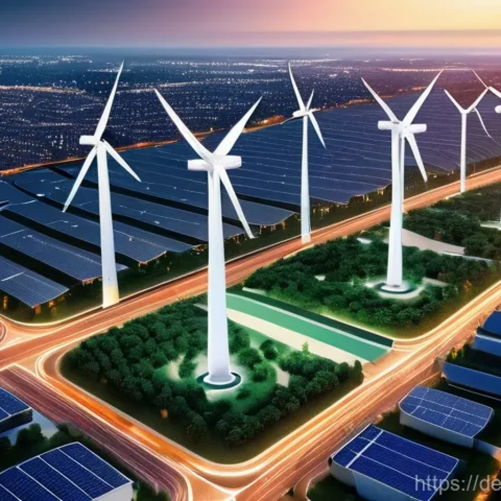 스마트 그리드와 전기차 충전 인프라의 관계 - **Prompt 1: The Intelligent Grid - A Digital Cityscape**
    "A sophisticated, high-angle view of a ...