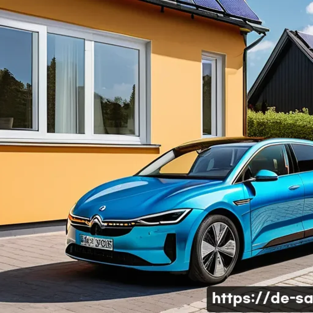 스마트 그리드와 전력 거래 시장의 변화 - **Prompt 1: The Empowered German Prosumer Home**
    "A vibrant, wide-angle shot of a modern, detach...