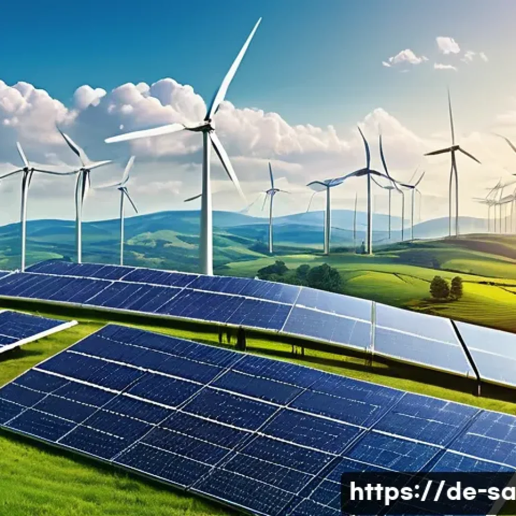 스마트 그리드와 전력망의 모니터링 시스템 - **Prompt:** "A panoramic, futuristic landscape depicting a 'Smart Grid' in action. Visible elements ...